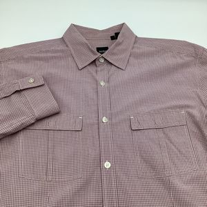 Hugo Boss‎ Mens Slim Fit Long Sleeve Button Up Shirt Size XL